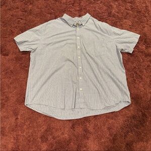 The Foundry Supply Co. Purple Checkered Button Down Shirt